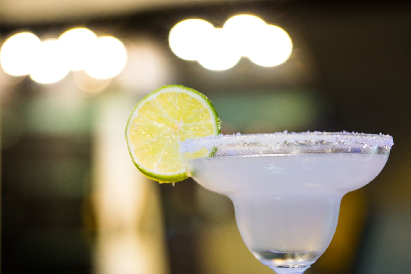 Cocktail at the bar